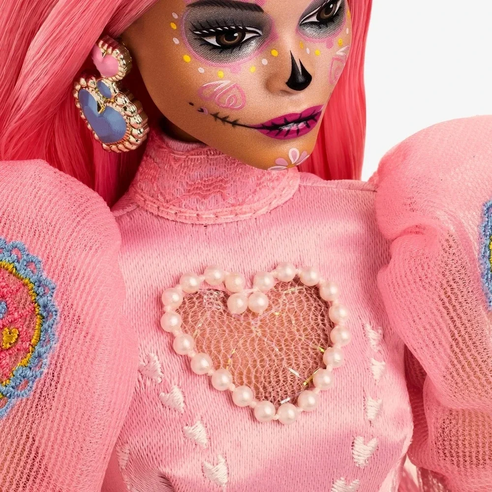 NRFB Mattel, Barbie Signature 2023 Día De Muertos Barbie x Pink Magnolia Doll